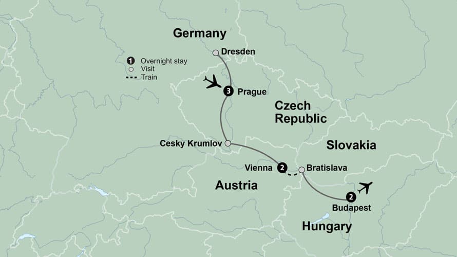 European Christmas Markets featuring Prague, Vienna and Budapest